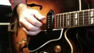 How to play a simple Chet Atkins / Beatles finger picking tune on guitar