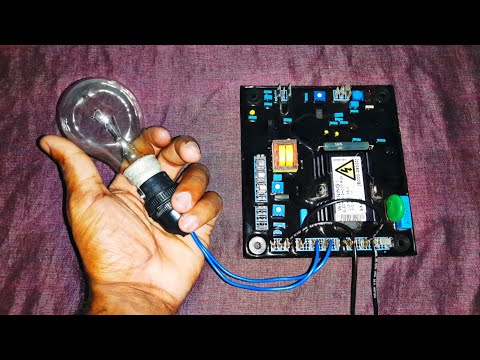 How to check generator avr is faulty or not ? | Generator avr | Generator repair | avr connection