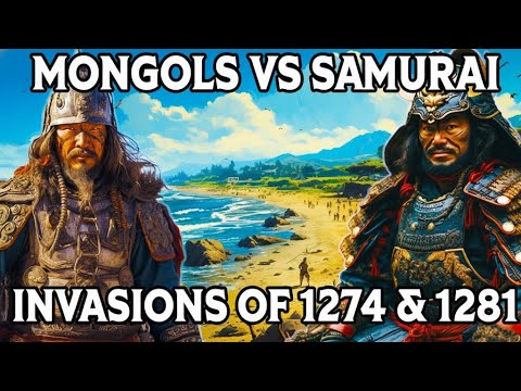 Mongol Invasions of Japan 1274 and 1281 - Full History