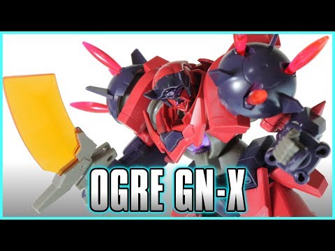 HGBD 1/144 Ogre GN-X Review - GUNDAM BUILD DIVERS - オーガ刃-x レビュー