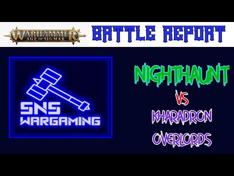Warhammer Age of Sigmar Battle Report Nighthaunt vs Kharadron Overlords