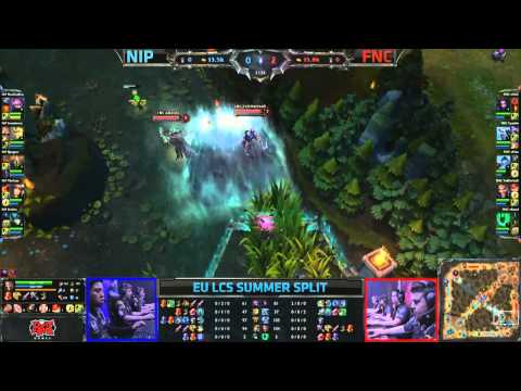 Ninjas in Pyjamas (NiP) vs Fnatic (FNC) || Moscow Russia EU LCS Summer 2013 W2D1 || Full Game   HD