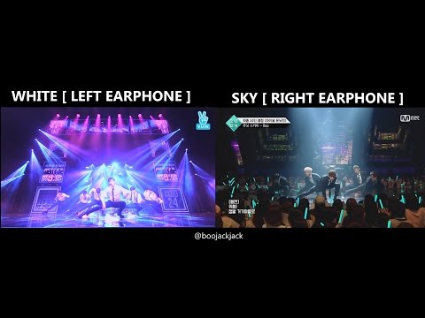 "BOP" BOYS24 소년24 UNIT WHITE & UNIT SKY [SPLIT SCREEN]