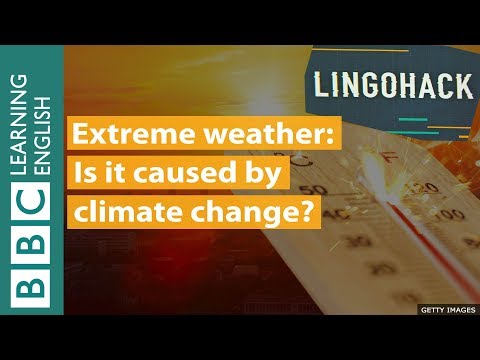 異常気象と気候変動。リンゴハック (Extreme weather and climate change: Lingohack)