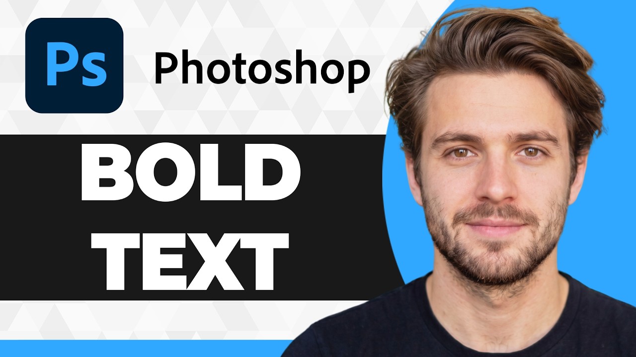 Thumbnail: How to Bold Text in Photoshop (Step By Step) (2026 Guide)