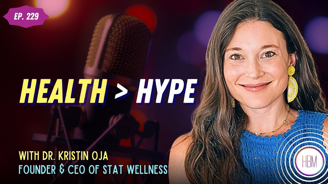 Health & Longevity Without Expensive Biohacks | Dr. Kristin Oja, Ep 229