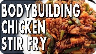 EASY BODYBUILDING MEAL ► Sweet & Sour Chicken Stir-Fry