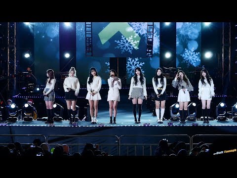 171216 러블리즈 Lovelyz '첫눈 First Snow' @12월의 노란 크리스마스 4K 직캠 by DaftTaengk
