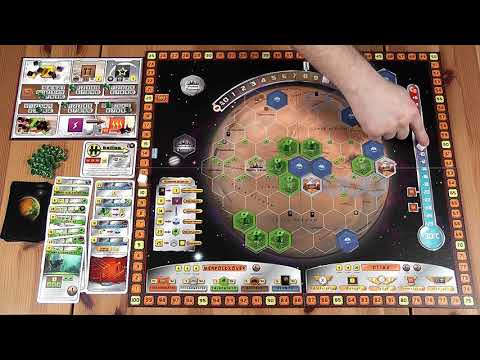 EGYSZEMÉLYES JÁTÉK: A MARS TERRAFORMÁLÁSA 3. RÉSZ - d3meeples