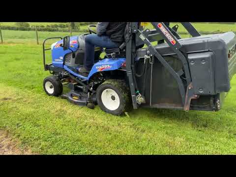 ISEKI SXG 323 RIDE ON HIGH TIP DIESEL LAWNMOWER - Image 2