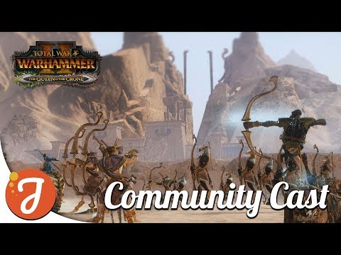 Great Amounts Of Great Bows .Feat King Ajizal | Tomb Kings VS Dark Elves | Total War: Warhammer II