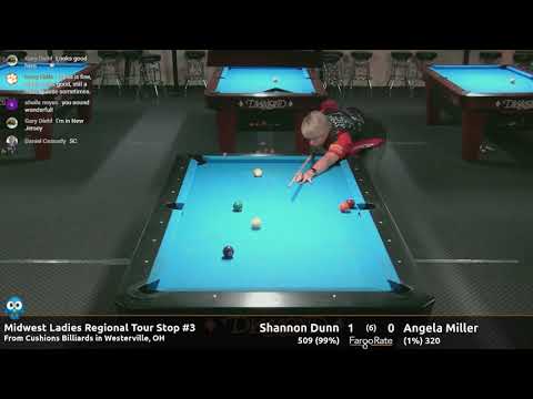 Shannon Dunn vs Angela Miller (Semifinals) - 2018 MLRT Stop #3