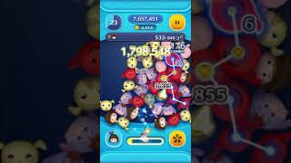 ツムツム!!スキ3のジェダイルーク6回切り