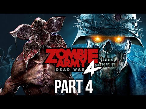 ZOMBIE ARMY 4 DEAD WAR Gameplay Walkthrough Part 4 - STRANGER THINGS EASTER EGG