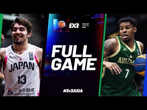 Japan 🇯🇵 vs Australia 🇦🇺 | Men Full Game | FIBA 3x3 Asia Cup 2025 | #3x3Basketball