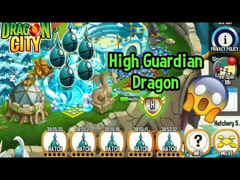 Hatching 5 High Guardian Dragon 😱