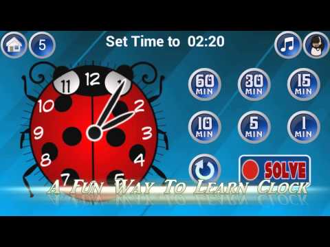 Learn Clock & Tell Time Video