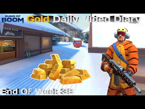 Guns of Boom - Gold Daily Video Diary - End of Week 38 - New Year's Event 2018