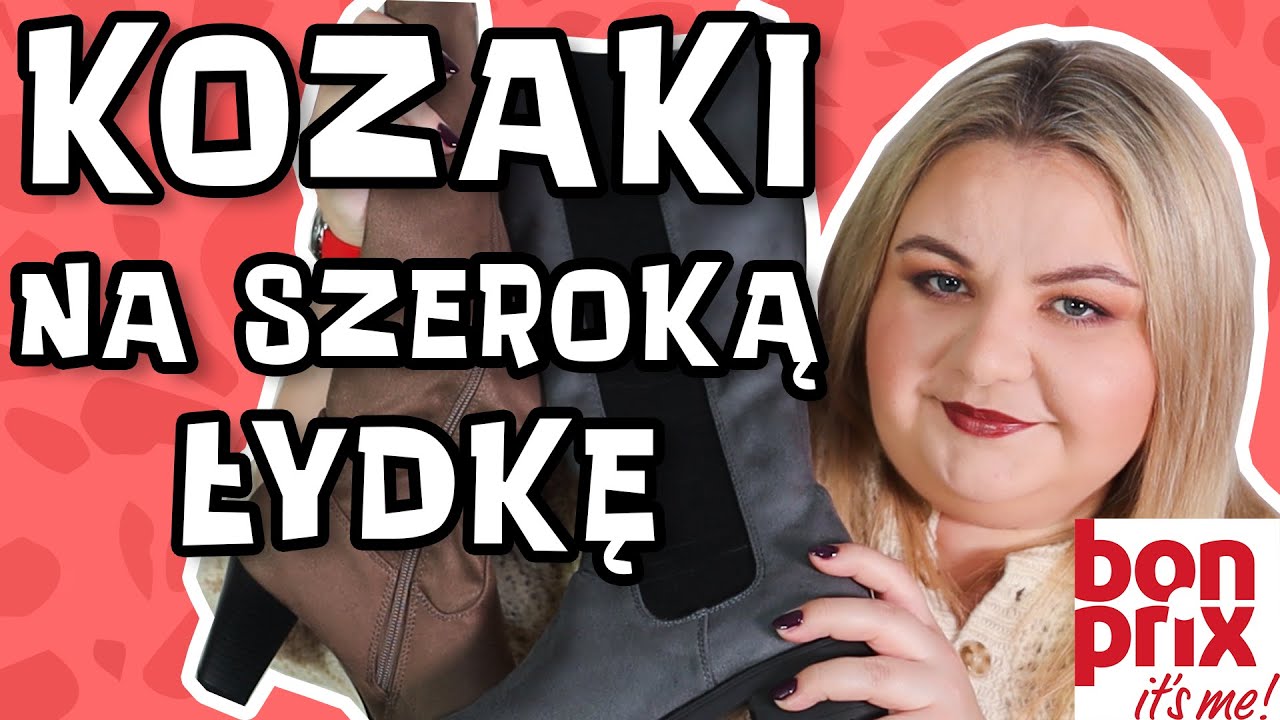 👢👢 KOZAKI NA SZEROKĄ ŁYDKĘ Z BONPRIX I CZY BĘDĄ PASOWAĆ  MADZIOF