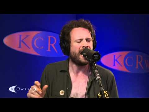 Father John Misty performing 
