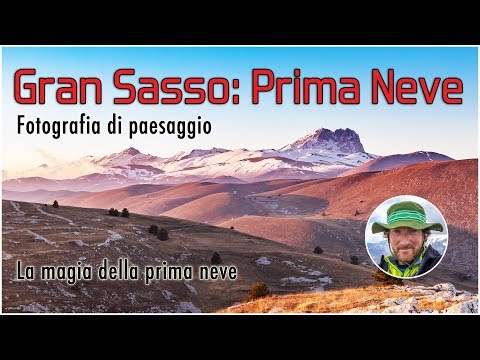 Gran Sasso: la prima neve a Campo Imperatore