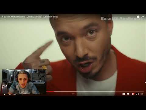 Joaco Lopez REACCIONA a Qué Más Pues? J. Balvin, Maria Becerra