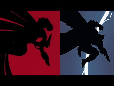 Getter Robo Armageddon Batman Reference (The Dark Knight Returns) l ゲッターロボ 世界最後の日 ED1 バットマン レファレンス