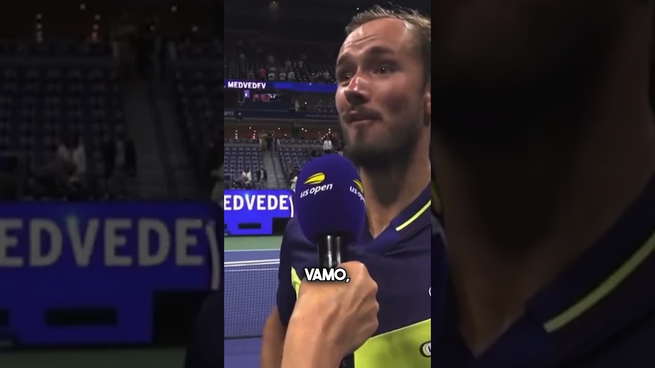 An all-time interview from Daniil Medvedev 😂
