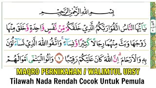 Download lagu Maqro Pernikahan Nada Rendah - Tilawah Qs An-nisa 1 & Qs Ar-rum 21-22 - Qori Kalbar mp3 Download lagu Maqro Pernikahan Nada Rendah - Tilawah Qs An-nisa 1 & Qs Ar-rum 21-22 - Qori Kalbar mp3