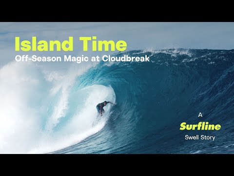 Cloudbreak On Fire! Fantastic Fiji barrels with two swells back to back