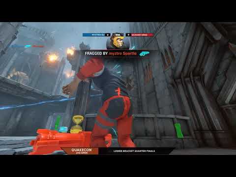 Myztro EU vs Quaker Orbs 2v2 TDM Open: Day 1 Quakecon 2018 200.000$ tournament
