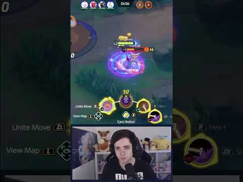 1 versus 6 Hex Gengar 6 KO | Pokemon Unite