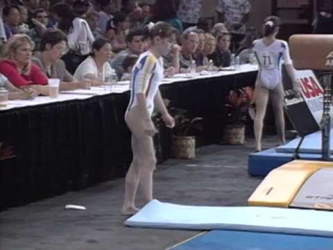 Andreea Ulmeanu - Vault - 2001 Pontiac American Team Cup - Women