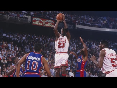 1991 ECF Pistons @ Bulls Game 2