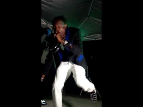 Masta Bling and Power Man at Francino birthday party.