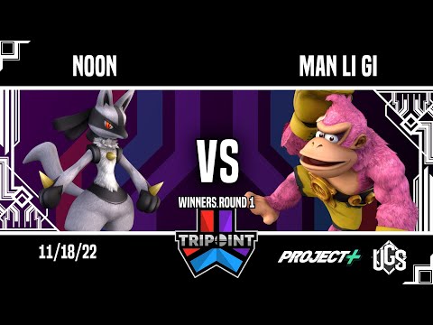 Tripoint Smash 168 - Winners Round 1 - Noon(Lucario) Vs. Man Li Gi (Donkey Kong)