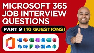 Microsoft 365 Interview Questions Part 9 | Top 100 M365 Questions with Answers