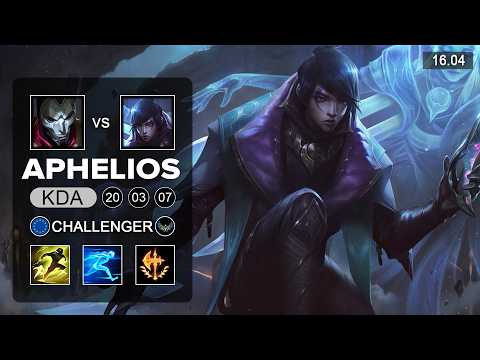 Aphelios vs Jhin ADC - EUW Challenger - Patch 16.04 Season 16