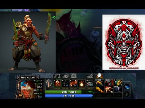 3 VS 1 MIRACLE [Troll Warlord] GG Lsen Pro GamePlay - Dota2