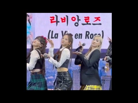 Yujin dancing to La Vie En Rose| Kep1er at Kcon Thailand 2023