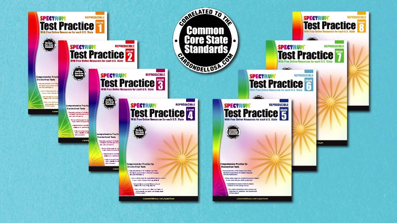 Spectrum Test Practice Workbooks