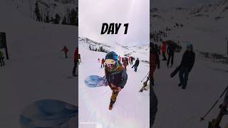 First day back on snowboard - Insta360 X4 footage #insta360 #insta360x4 #actioncamera #snowboarding