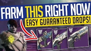 Destiny 2 | FARM THIS RIGHT NOW! Fast GUARANTEED Dreaming City Weapons! - 30th Anniversary Pack
