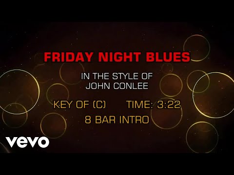 John Conlee - Friday Night Blues (Karaoke)
