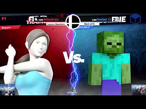 TTGO #144 Losers Quarters - Adastran (WiiFit Trainer) vs leolee (Steve) SSBU Smash Ultimate