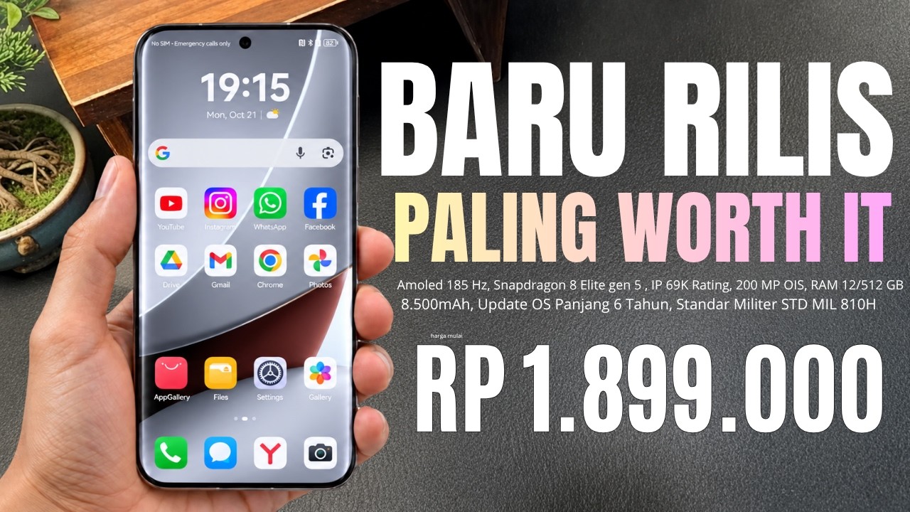 BARU RILIS LANGSUNG MENGGODA‼️RAM 12GB/512GB, 8.500mAh | HP TERBARU DAN TERBAIK AKHIR TAHUN