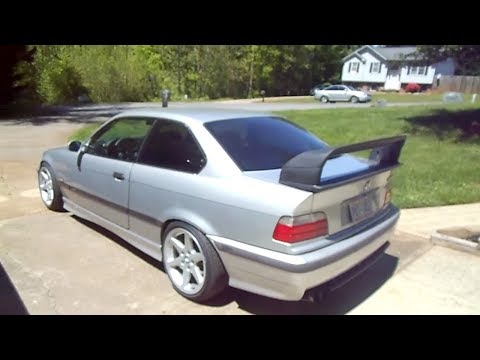 BMW E36 M3 LTW/GT2 WING INSTALL. Tips/What to expect.