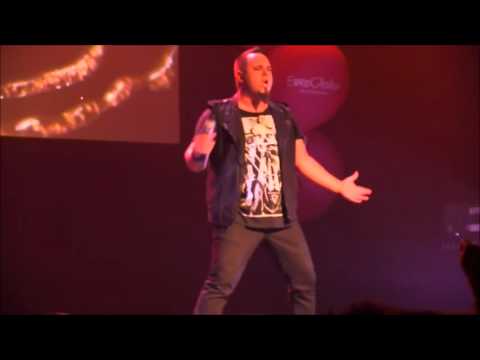 Ovidiu Anton Romania   Moment of Silence at Eurovision In Concert