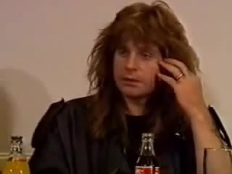 OZZY OSBOURNE STONED INTERVIEW (1989) Video