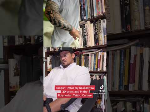 Tongan Tattoo 20 years ago created value by Kalia Tattoo for the Polynesian Tattoo Culture